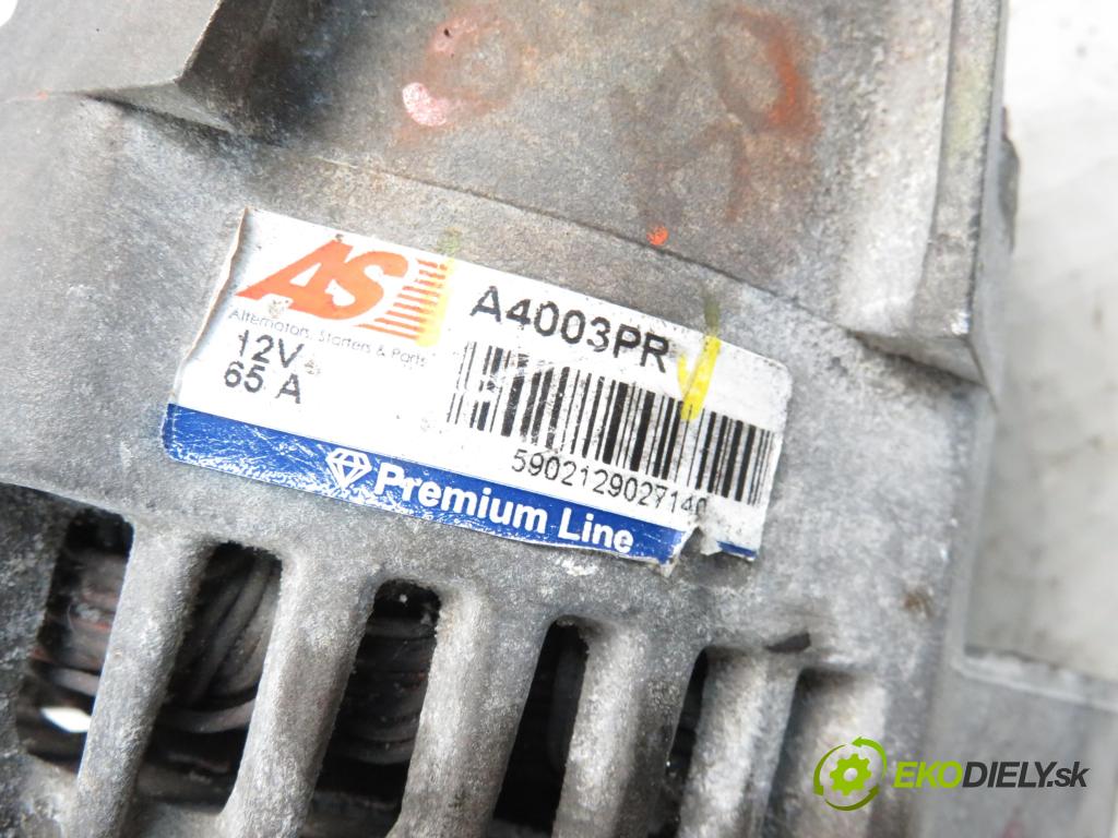 FIAT GRANDE PUNTO (199_) HB 2006 57,00 1.4 - 350 A1.000 1368,00 Alternátor A4003PR (Alternátory)