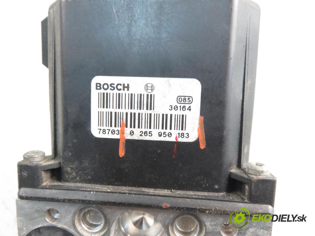 ALFA ROMEO GT (937_) COUPE 2005 121,00 2.0 JTS 165 - 937 A1.000 1970,00 Pumpa ABS 0265950183 (Pumpy ABS)