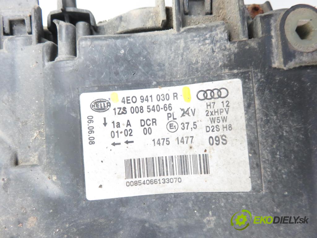 AUDI A8 D3 (4E2, 4E8) SEDAN 2004 202,00 4.0 TDI quattro - ASE 3936,00 Svetlo PP 4E0941030R