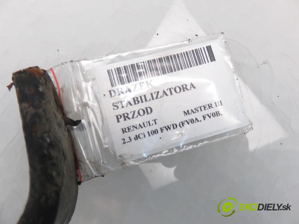 RENAULT MASTER III Skrzynia (FV) FURGON 2011 74,00 2.3 dCi 100 FWD - M9T 676 2298,00 TYČ: stabilizátora predný 