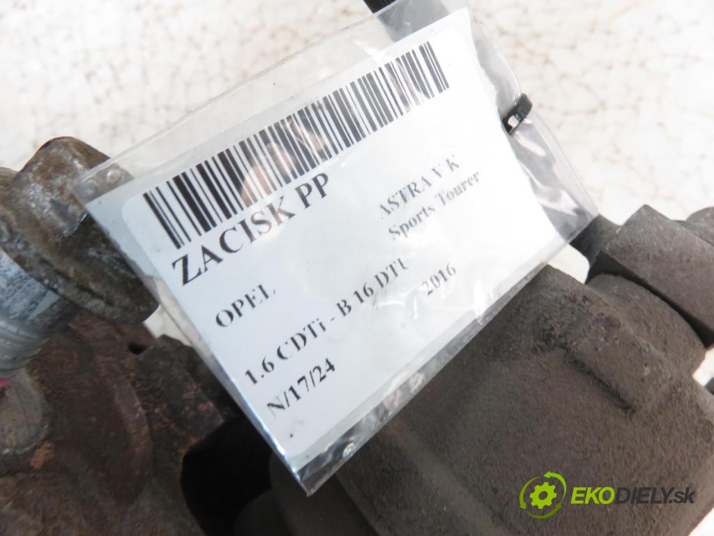 OPEL ASTRA K Sports Tourer KOMBI 2016 81,00 1.6 CDTi - B 16 DTU 1598,00 Brzdič strmeň PP