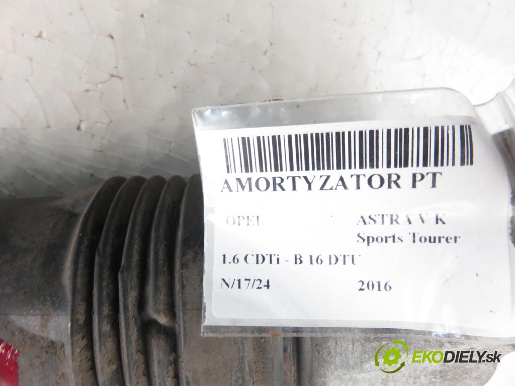OPEL ASTRA K Sports Tourer KOMBI 2016 81,00 1.6 CDTi - B 16 DTU 1598,00 Tlmič pravé zadné 39056534
