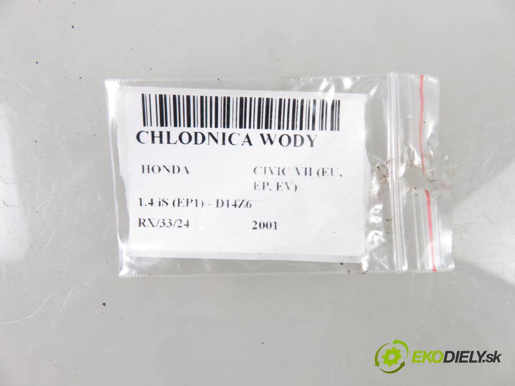 HONDA CIVIC VII Hatchback (EU, EP, EV) HB 2001 66,00 1.4 iS (EP1) 90 - D14Z6 1396,00 chladič vody