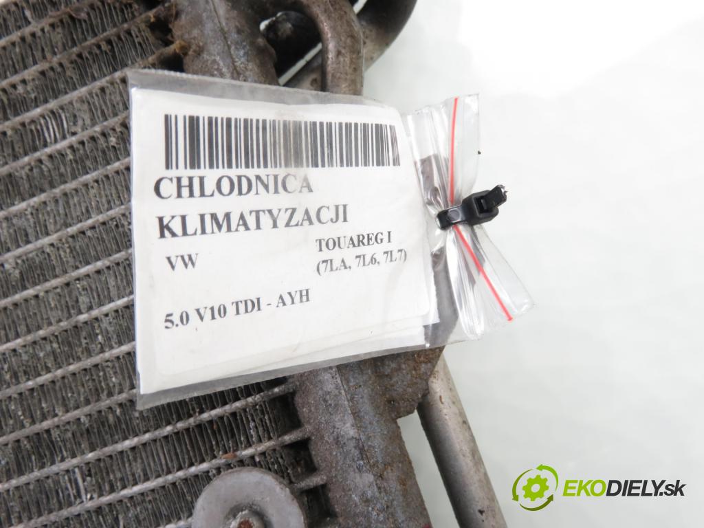 VW TOUAREG (7LA, 7L6, 7L7) SUV 2005 230,00 5.0 V10 TDI PD 313 - AYH 4921,00 chladič klimatizácie 7L0820411F (Chladiče klimatizácie)