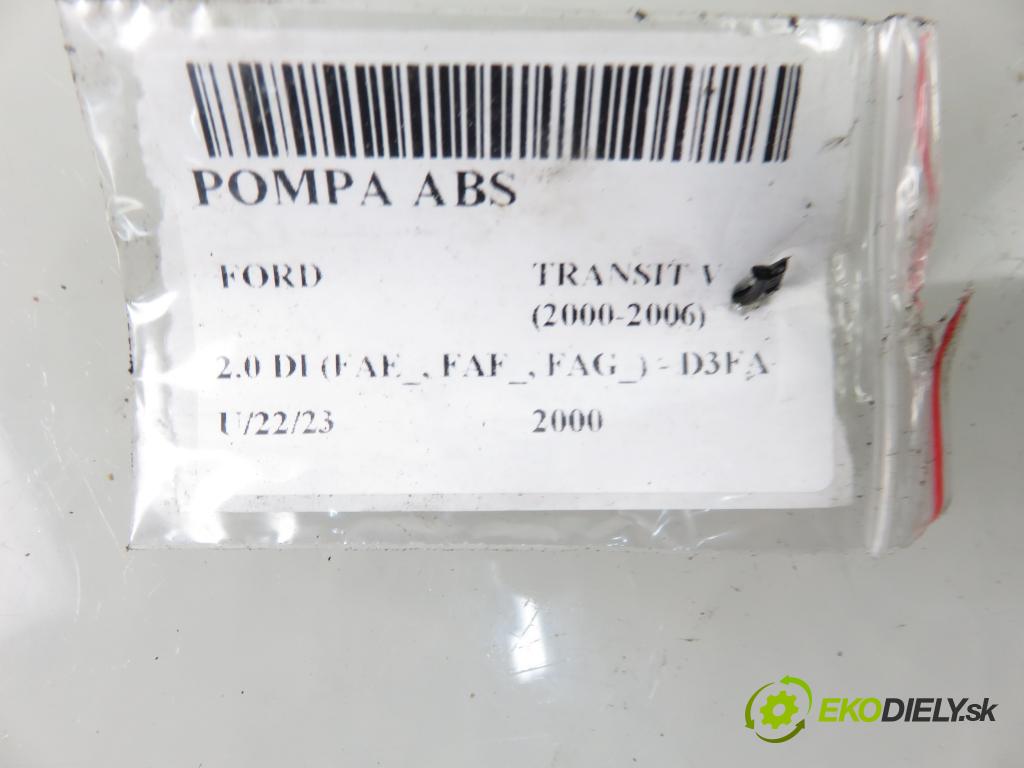 FORD TRANSIT Furgon (FA_ _) FURGON 2000 55,00 2.0 DI (FAE_, FAF_, FAG_) - D3FA 1998,00 Pumpa ABS 0265216672 ; 1C152M110AE (Pumpy ABS)