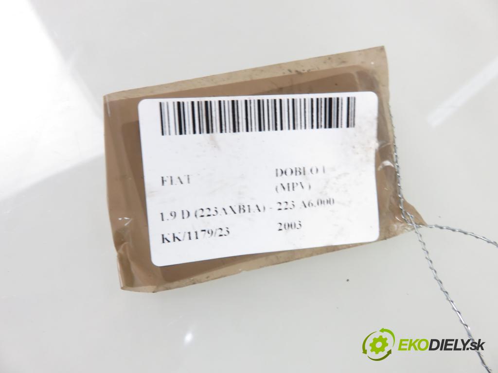 FIAT DOBLO nadwozie wielkoprzestrzenne (MPV) (119_, 223_) FURGON 2003 46,00 1.9 D (223AXB1A) - 223 A6.000 1910,00 váha vzduchu vzduchu 46841547