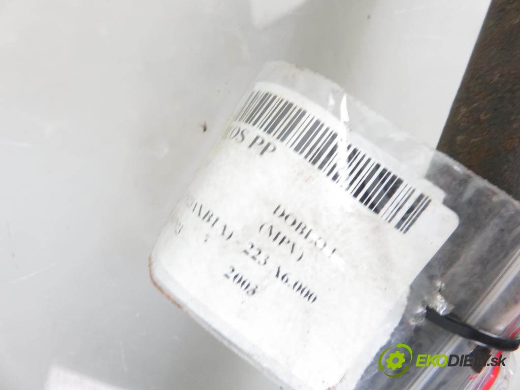FIAT DOBLO nadwozie wielkoprzestrzenne (MPV) (119_, 223_) FURGON 2003 46,00 1.9 D (223AXB1A) - 223 A6.000 1910,00 Poloos PP