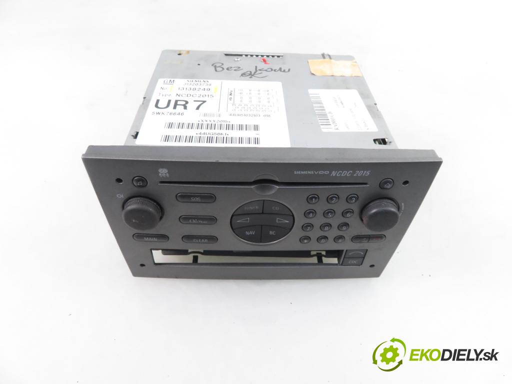 OPEL VECTRA C Kombi (Z02) KOMBI 2004 92,00 2.2 DTI - Y 22 DTR 2172,00 RADIO CD 13138249