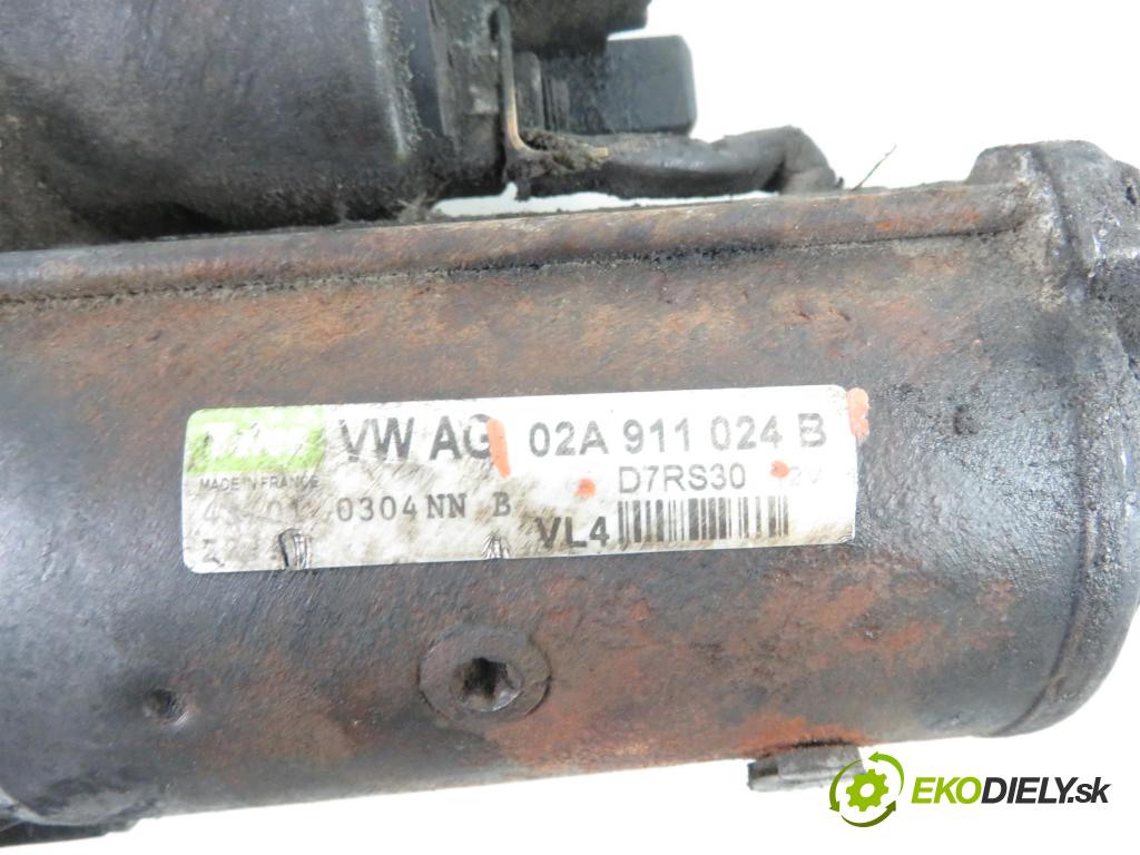 AUDI A3 (8L1) HB 2000 92,00 1.8 - AGN 1781,00 Štartér 02A911024B ; D7RS30 (Štartéry)