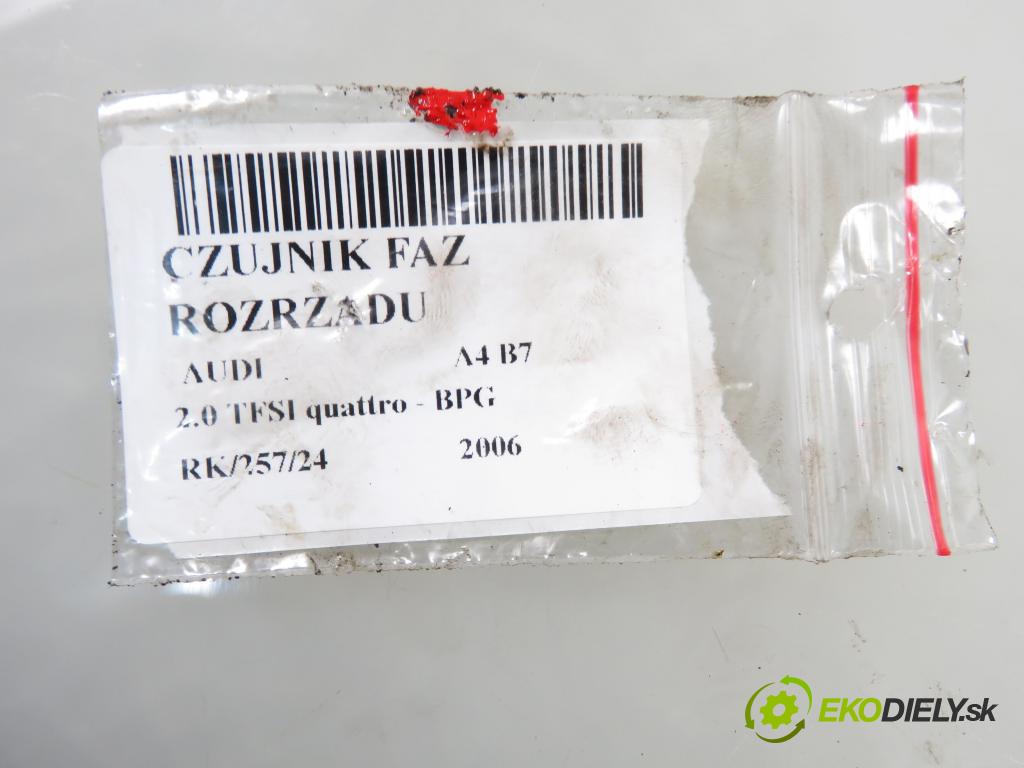 AUDI A4 (8EC, B7) SEDAN 2006 147,00 2.0 TFSI quattro - BPG 1984,00 snímač časování VAČKOVÁ HŘÍDEL: 131504291