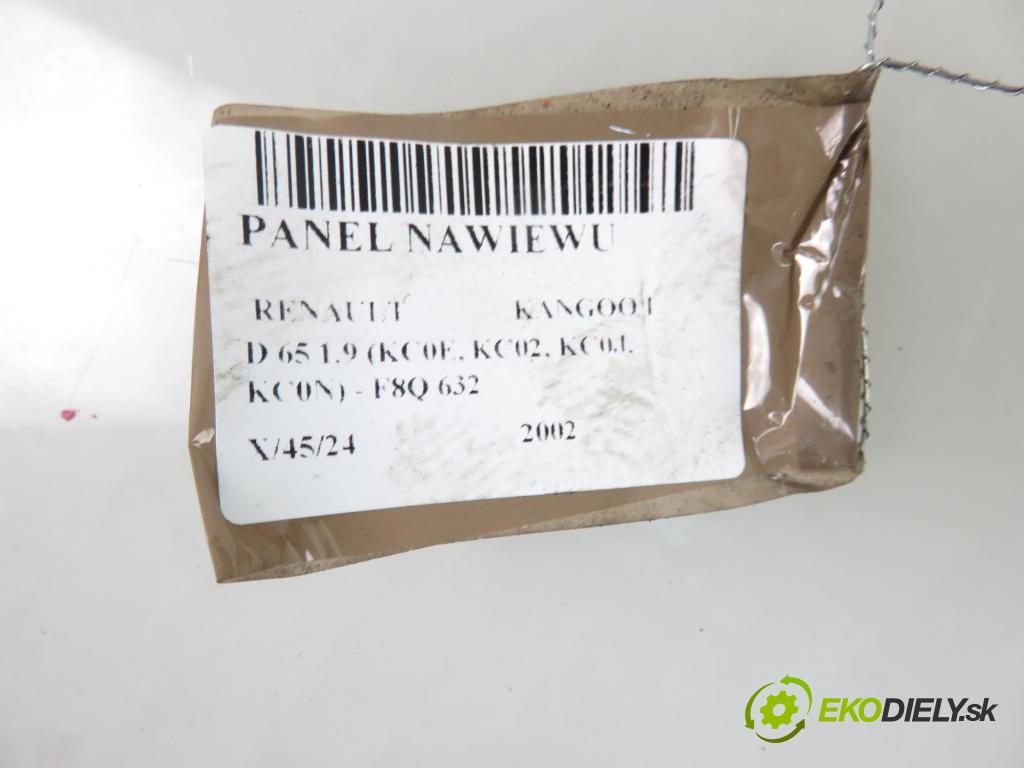 RENAULT KANGOO (KC0/1_) FURGON 2002 47,00 1.9 D 1870,00 Panel kúrenia 79828