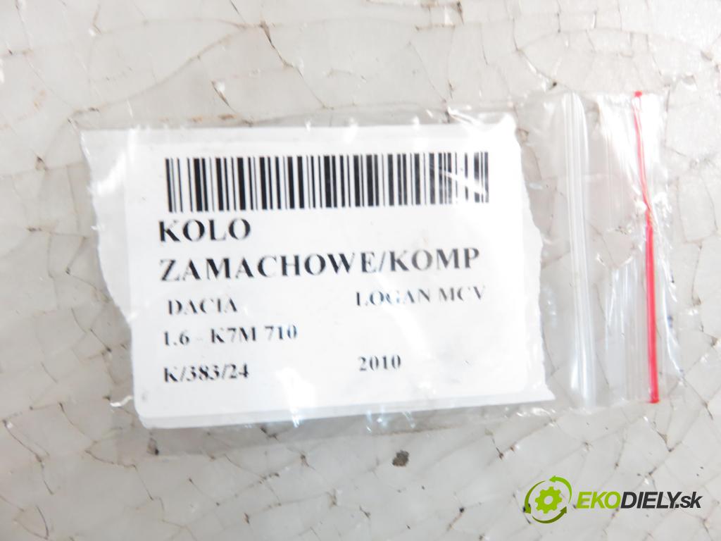 DACIA LOGAN MCV (KS_) KOMBI 2010 64,00 1.6 - K7M 710 1598,00 Koleso zotrvačník 120020110 ; 320046710