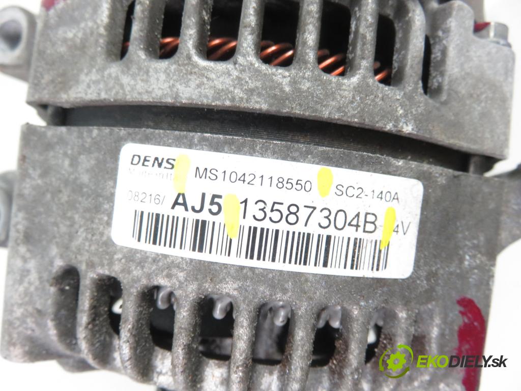 OPEL ASTRA K Sports Tourer KOMBI 2016 81,00 1.6 CDTi - B 16 DTU 1598,00 Alternátor MS1042118550 ; 13587304B (Alternátory)