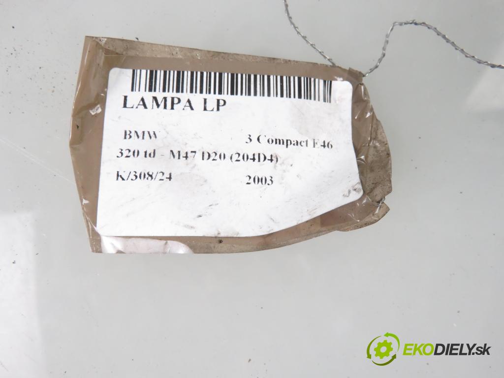 BMW 3 Compact (E46) HB 2003 110,00 320 td 150 - M47 D20 (204D4) 1995,00 Svetlo LP 0301187271 ; 6905495