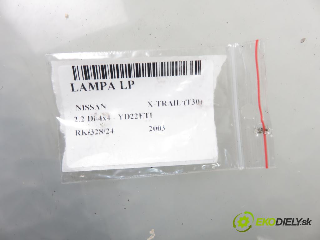 NISSAN X-TRAIL (T30) SUV 2003 84,00 2.2 Di 4x4 - YD22ETI 2184,00 Svetlo LP