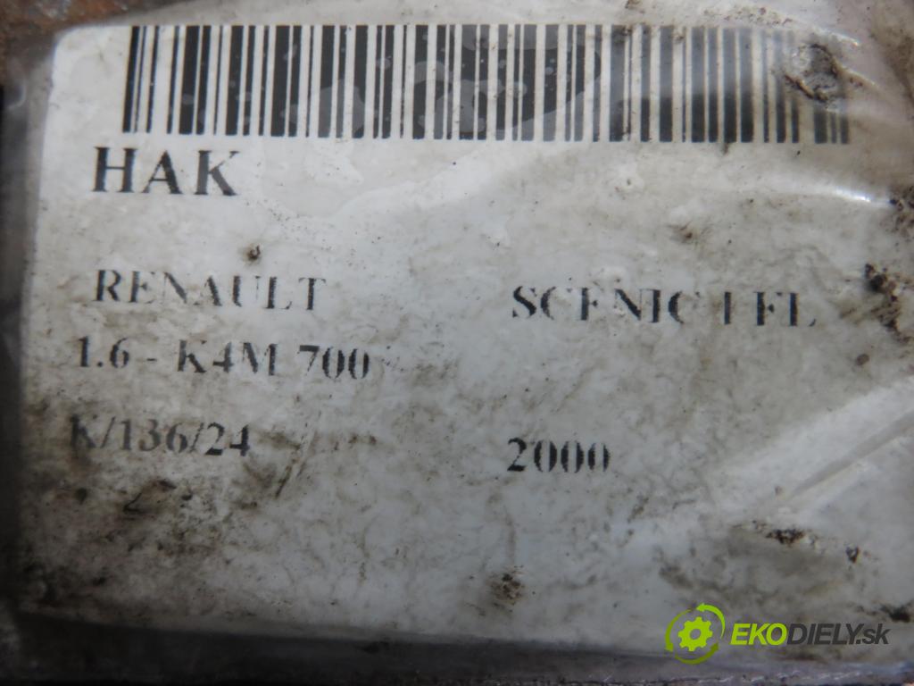 RENAULT SCENIC I (JA0/1_) MINIVAN 2000 79,00 1.6 - K4M 700 1598,00 Hák 