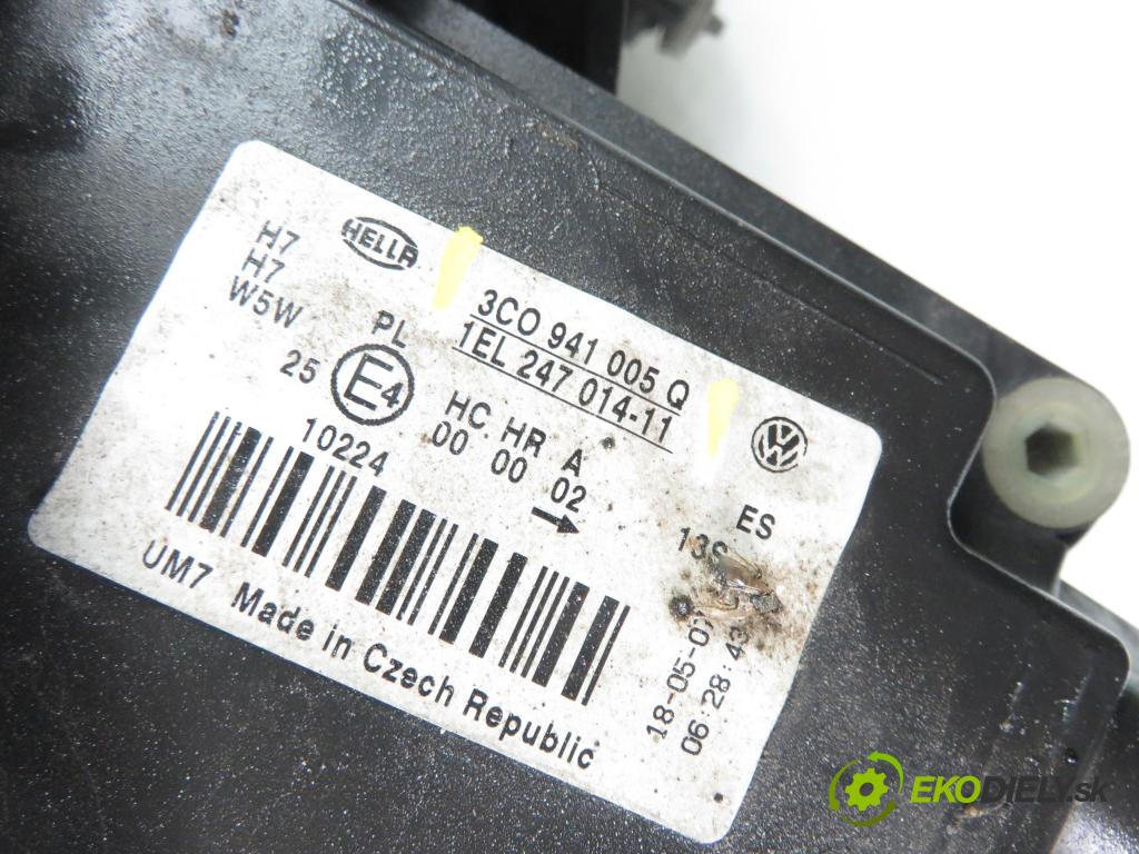 VW PASSAT B6 Variant (3C5) KOMBI 2007 103,00 2.0 TDI 16V - BKP 1968,00 Svetlo LP 3C0941005Q