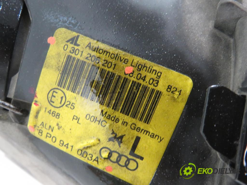 AUDI A3 (8P1) HB 2005 103,00 2.0 TDI PD 16V 140 1968,00 Svetlo LP 0301206201 ; 8P0941003A