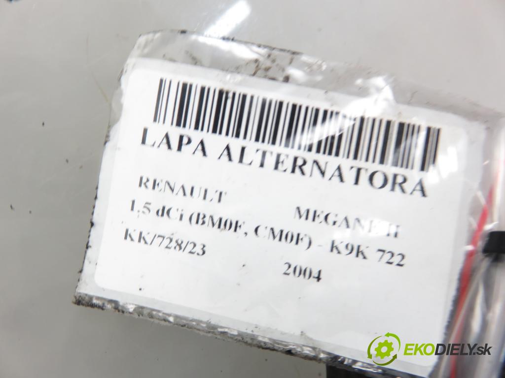 RENAULT MEGANE II (BM0/1_, CM0/1_) HB 2004 60,00 1.5 dCi 82 - K9K 722 1461,00 Uchytenie alternátora 8200327134