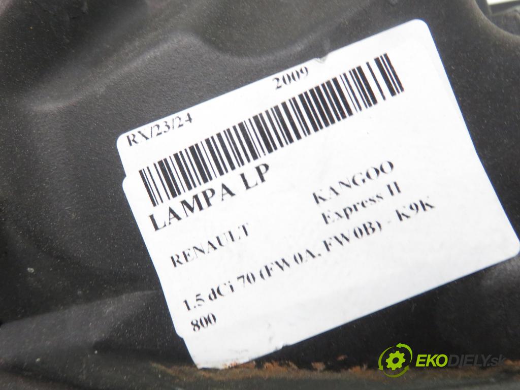 RENAULT KANGOO Express II (FW0/1_) FURGON 2010 50,00 1.5 dCi 70 - K9K 800 1461,00 Svetlo LP 260603401R