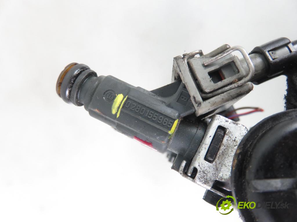 OPEL AGILA (A) (H00) HB 2003 55,00 1.2 16V - Z 12 XE 1199,00 Lišta vstrekovacia 0280151076 ; 0280155965 (Vstrekovacie lišty)