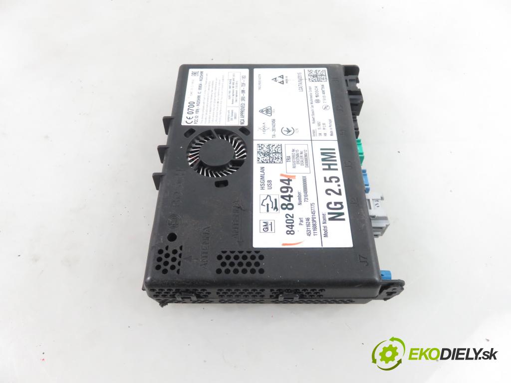 OPEL ASTRA K Sports Tourer KOMBI 2016 81,00 1.6 CDTi - B 16 DTU 1598,00 CZYTNIK navigace 84028494 (Ostatní)