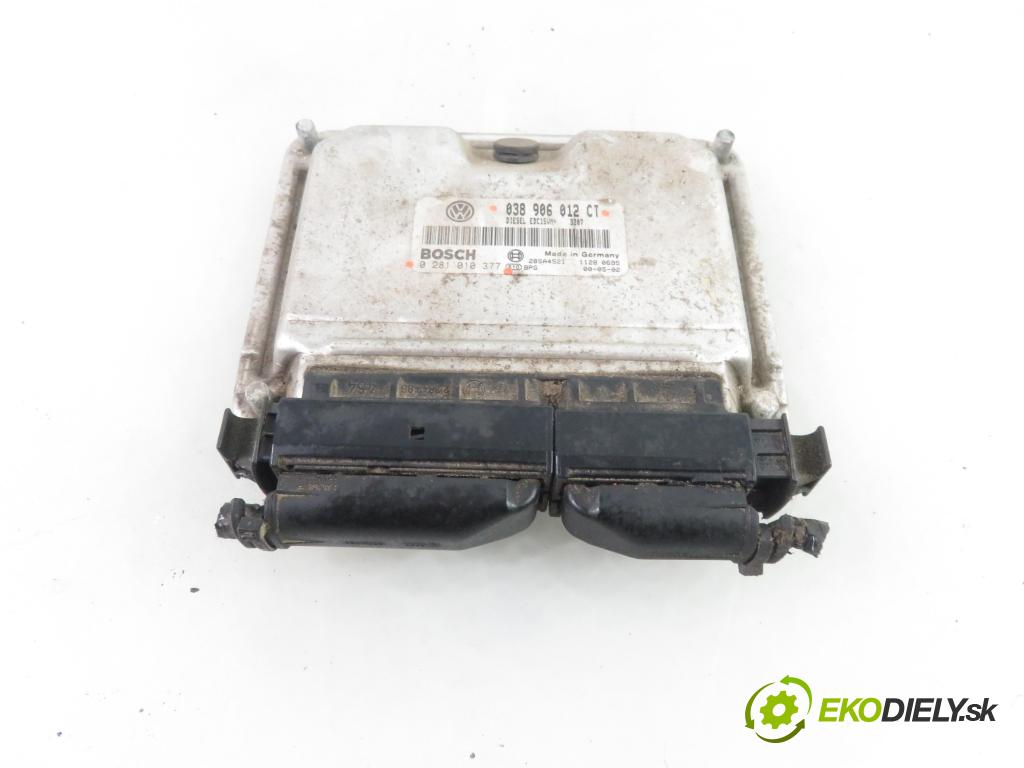 VW POLO (6N2) HB 2000 47,00 1.9 SDI - ASX 1896,00 Riadiaca jednotka Motor 038906012CT ; 0281010377