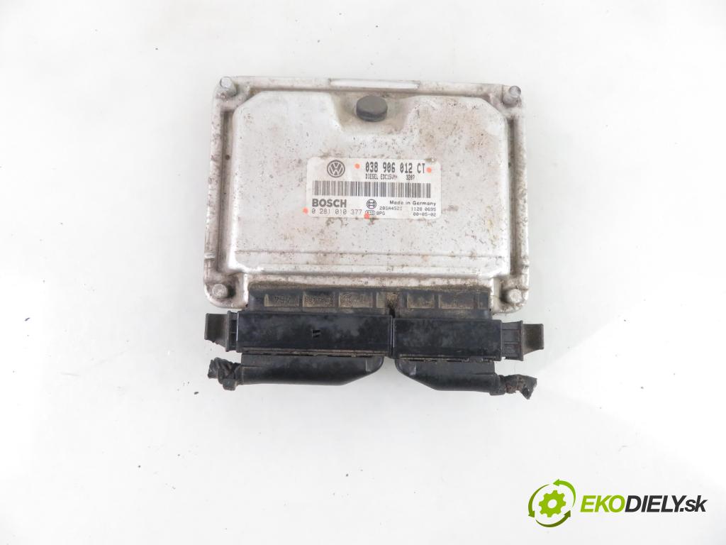 VW POLO (6N2) HB 2000 47,00 1.9 SDI - ASX 1896,00 Riadiaca jednotka Motor 038906012CT ; 0281010377