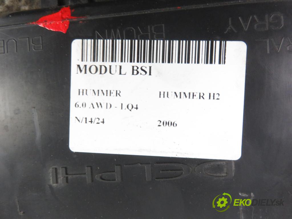 HUMMER HUMMER H2 SUV 2006 249,00 6.0 AWD - LQ4 5967,00 MODUL BSI 15257043