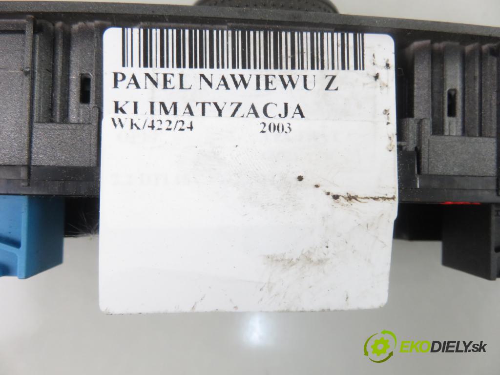 OPEL VECTRA C (Z02) LIFTBACK 2003 86,00 2.2 DTI 16V 117 - Y 22 DTR 2172,00 Panel kúrenia KLIMATIZACE: 13138196