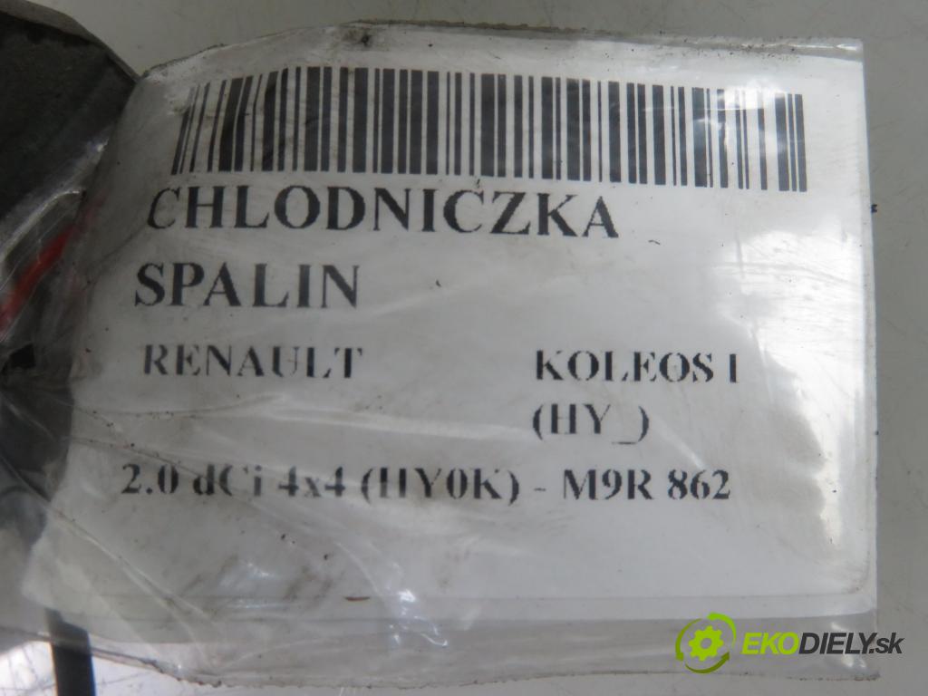 RENAULT KOLEOS I (HY_) SUV 2009 110,00 2.0 dCi 4x4 150 1995,00 Chladič spalín H8200620695 ; 82009993A