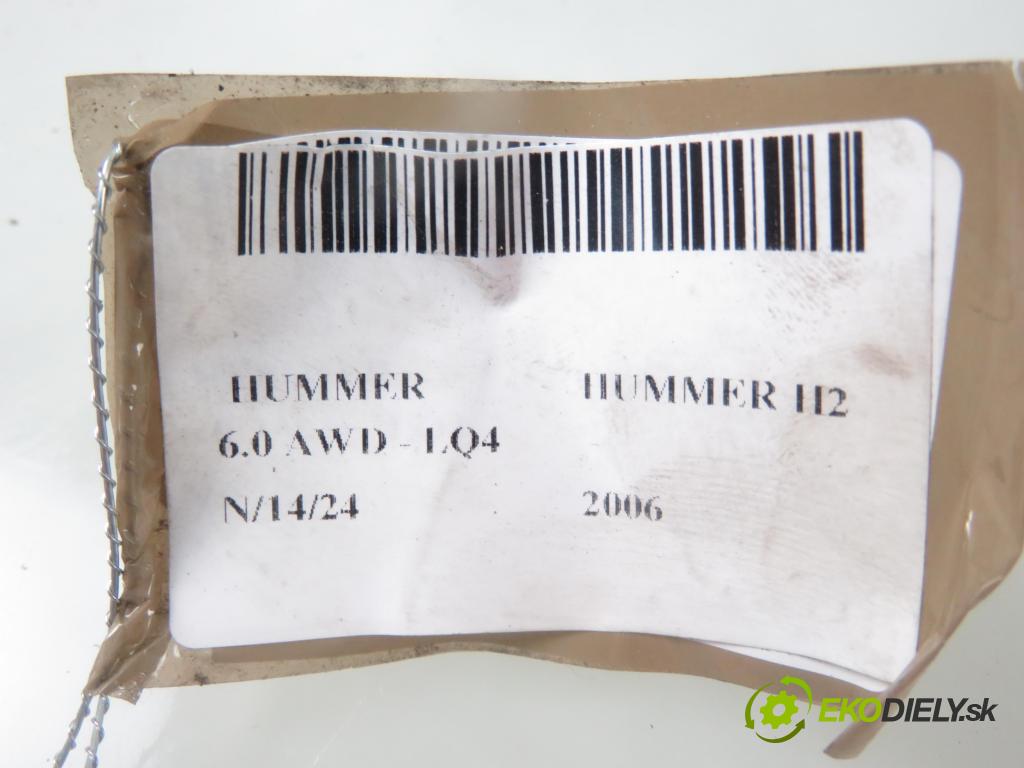 HUMMER HUMMER H2 SUV 2006 249,00 6.0 AWD - LQ4 5967,00 váha vzduchu vzduchu DL6012
