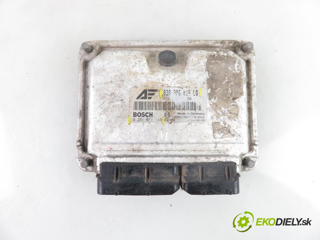 SEAT ALHAMBRA (7V8, 7V9) VAN 2002 85,00 1.9 TDI PD 115 - AUY 1896,00 Riadiaca jednotka Motor 038906019LQ ; 0281011144