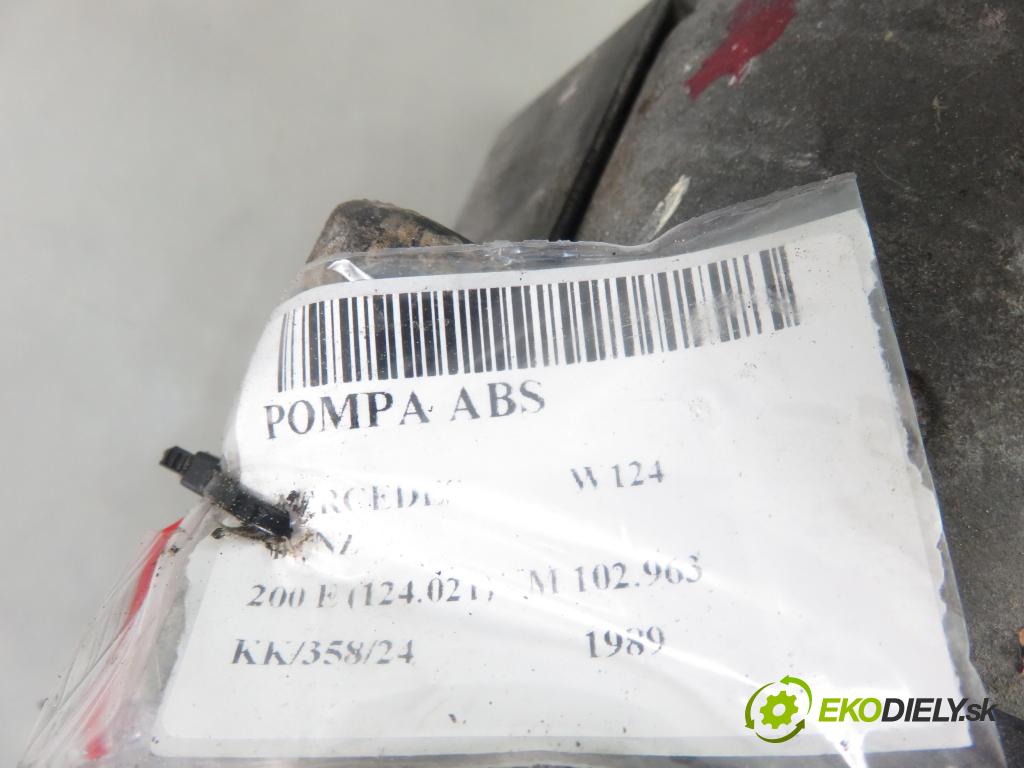 MERCEDES-BENZ Sedan (W124) SEDAN 1989 87,00 200 E (124.021) - M 102.963 1996,00 Pumpa ABS 0265200043 (Pumpy ABS)