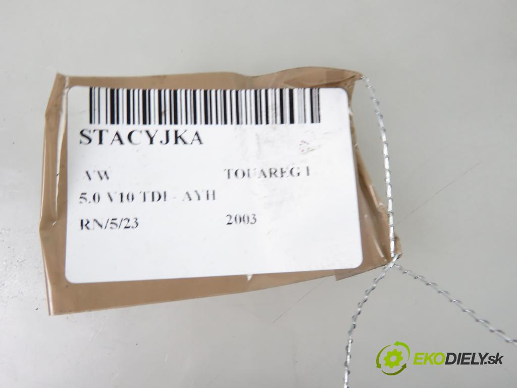 VW TOUAREG (7LA, 7L6, 7L7) SUV 2003 230,00 5.0 V10 TDI PD 313 - AYH 4921,00 spinačka 3D0905865C (Spínacie skrinky a kľúče)