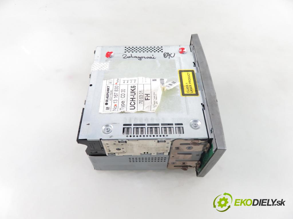 OPEL MERIVA A nadwozie wielkoprzestrzenne (MPV) (X03) MINIVAN 2005 66,00 1.4 16V Twinport - Z 14 XEP 1364,00 RADIO CD 13167830
