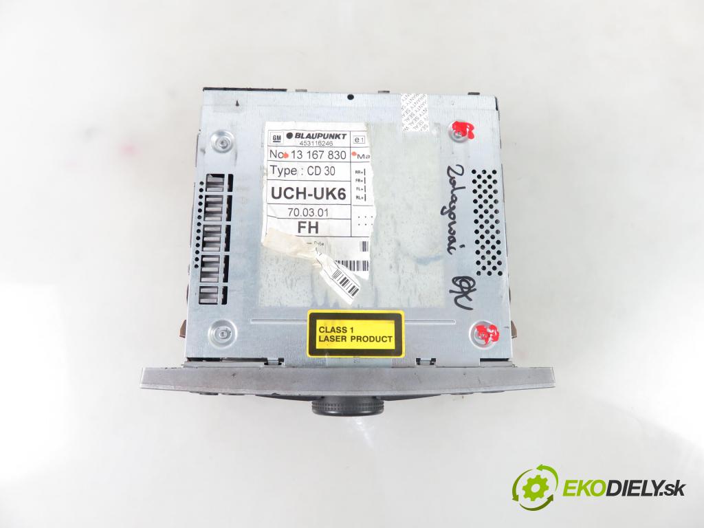 OPEL MERIVA A nadwozie wielkoprzestrzenne (MPV) (X03) MINIVAN 2005 66,00 1.4 16V Twinport - Z 14 XEP 1364,00 RADIO CD 13167830