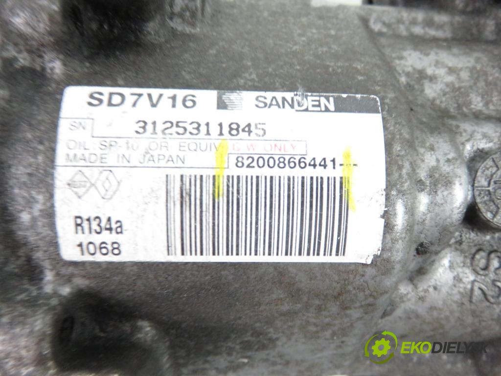 DACIA LOGAN MCV (KS_) KOMBI 2010 64,00 1.6 - K7M 710 1598,00 KOMPRESOR: klimatizácie 8200866441 (Kompresory klimatizácie)