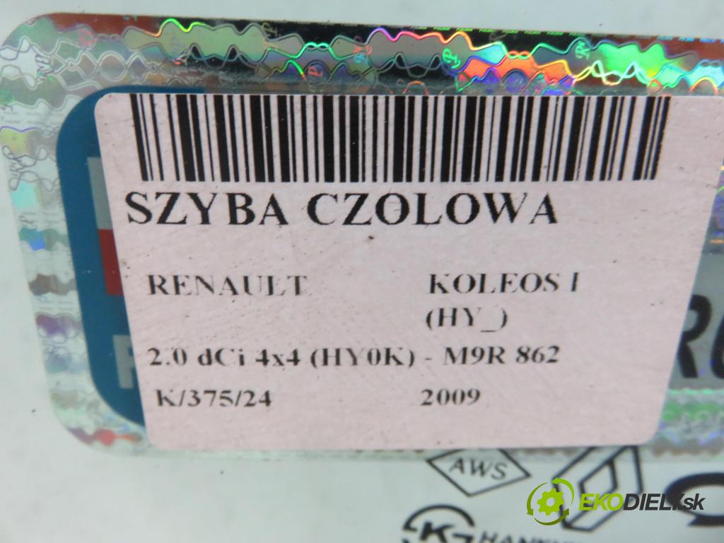 RENAULT KOLEOS I (HY_) SUV 2009 110,00 2.0 dCi 4x4 150 1995,00 okno PŘEDNÍ