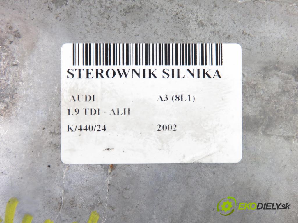 AUDI A3 (8L1) HB 2002 66,00 1.9 TDI 90 - ALH 1896,00 Riadiaca jednotka Motor 038906018BN ; 0281001847