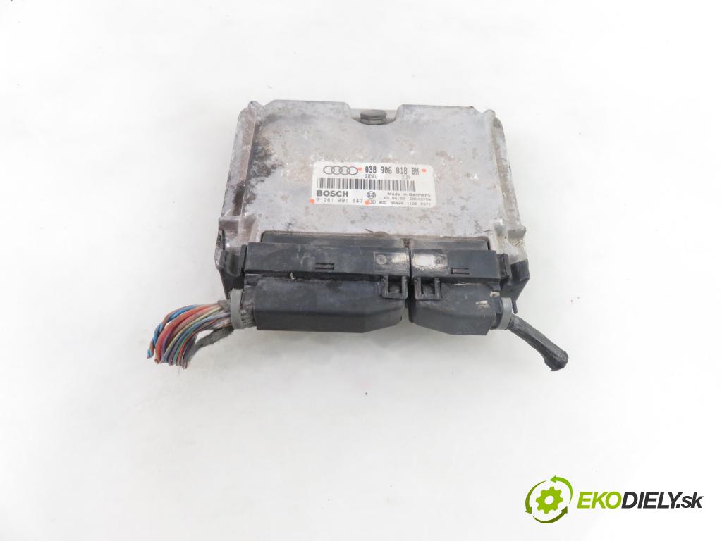 AUDI A3 (8L1) HB 2002 66,00 1.9 TDI 90 - ALH 1896,00 Riadiaca jednotka Motor 038906018BN ; 0281001847