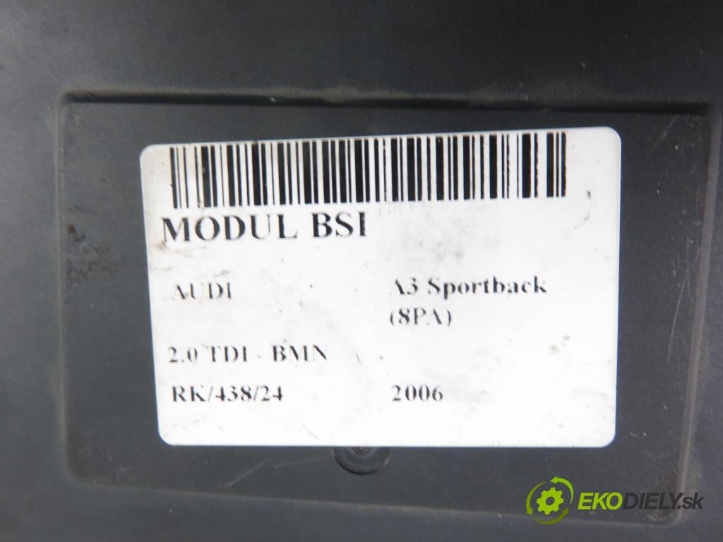 AUDI A3 Sportback (8PA) HB 2006 125,00 2.0 TDI PD 16V 170 - BMN 1968,00 MODUL BORDNETZ 8P0907279F