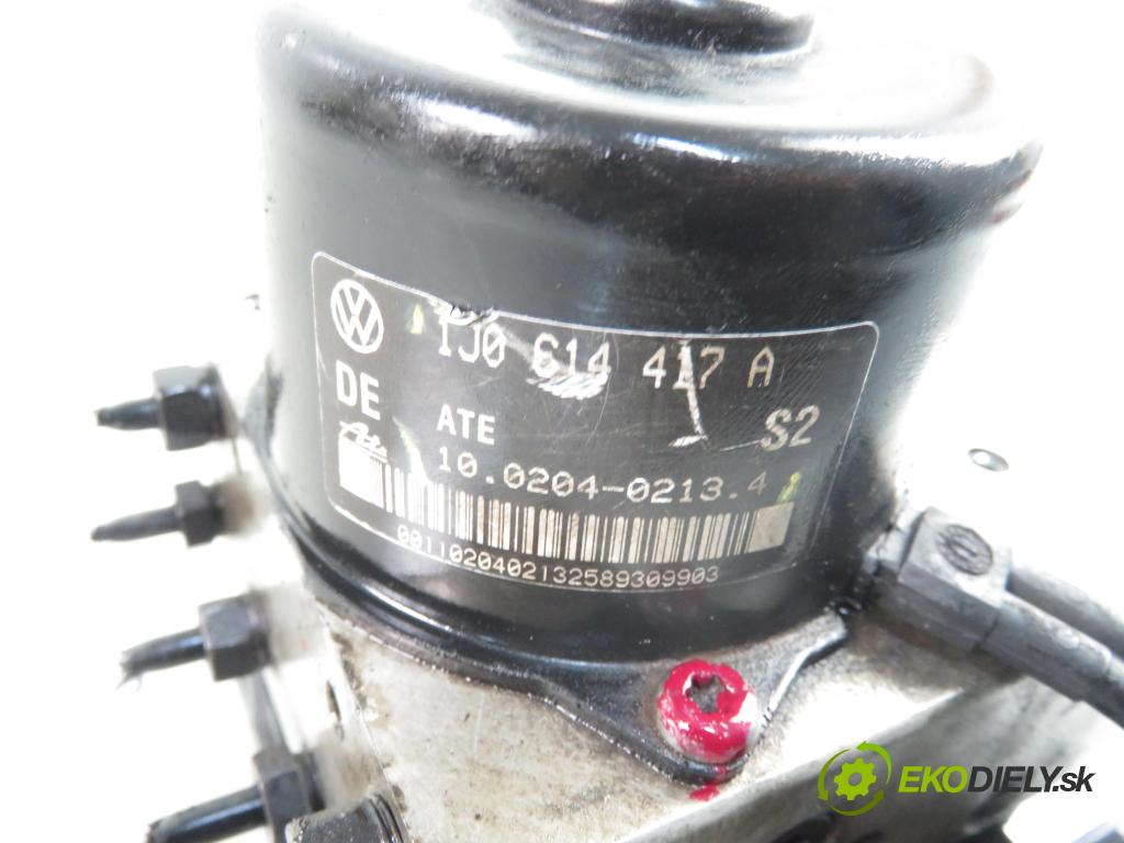 VW BORA (1J2) SEDAN 2000 85,00 1.9 TDI PD 115 - AJM 1896,00 Pumpa ABS 1J0907379R ; 1J0614417A ; 10020402134 (Pumpy ABS)