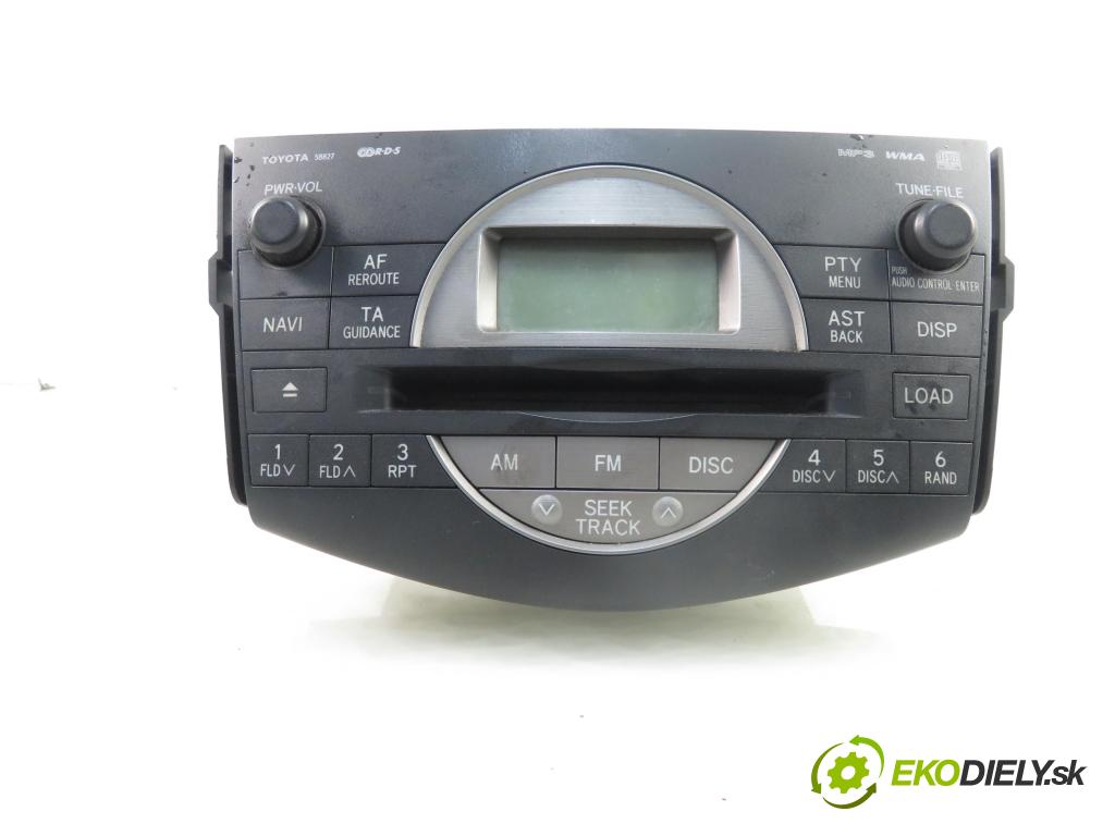 TOYOTA RAV 4 III (_A3_) SUV 2007 130,00 2.2 D 4WD 177 - 2AD-FHV 2231,00 RADIO CD 8612042220