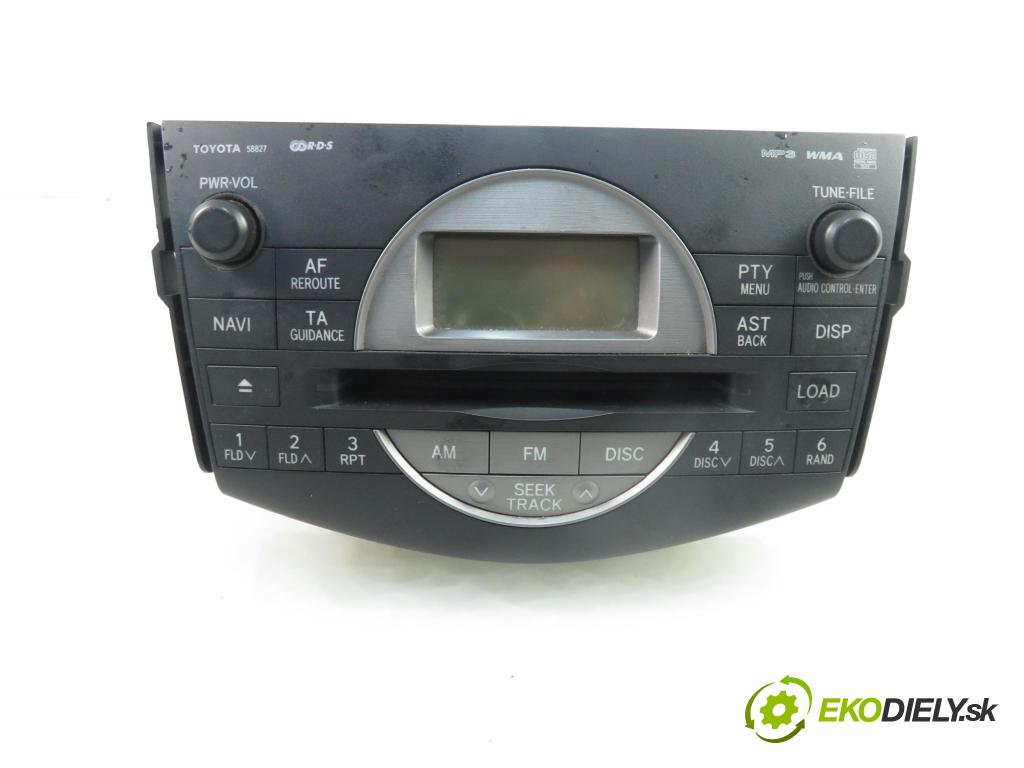 TOYOTA RAV 4 III (_A3_) SUV 2007 130,00 2.2 D 4WD 177 - 2AD-FHV 2231,00 RADIO CD 8612042220