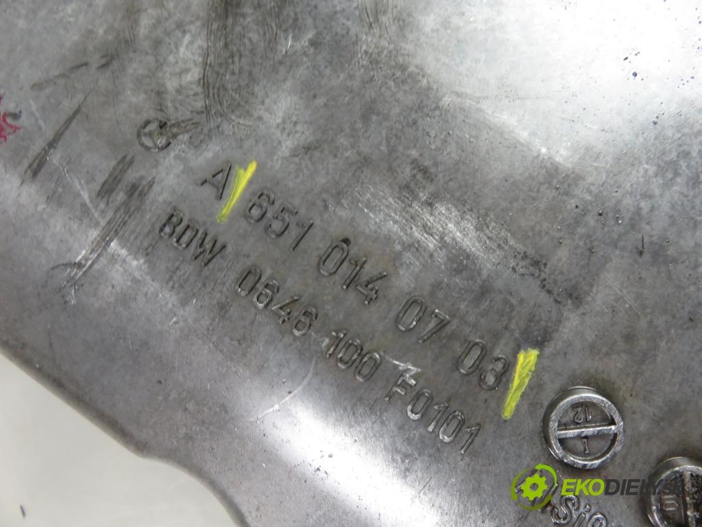 MERCEDES-BENZ VITO / MIXTO Skrzynia (W639) FURGON 2011 70,00 110 CDI - 95 OM 651.940 2143,00 Vaňa olejová 6510140703 (Olejové vane)