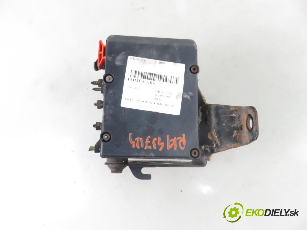 HONDA HR-V (GH) CROSSOVER 2005 91,00 1.6 16V 4WD (GH2, GH4) - D16W5 1590,00 Pumpa ABS A409800189 ; X2T34576T (Pumpy ABS)