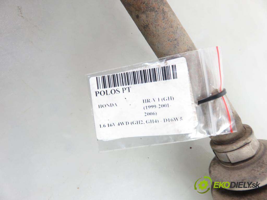 HONDA HR-V (GH) CROSSOVER 2005 91,00 1.6 16V 4WD (GH2, GH4) - D16W5 1590,00 Poloos pravé zadné
