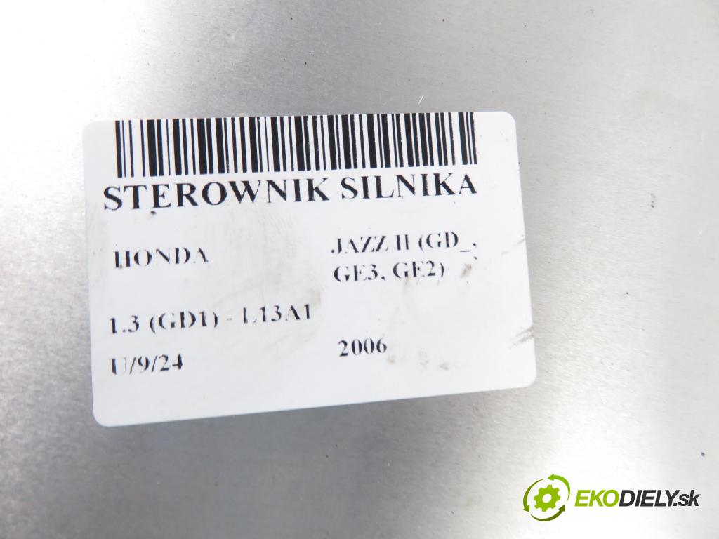 HONDA JAZZ II (GD_, GE3, GE2) HB 2002 61,00 1.3 (GD1) - L13A1 1339,00 Riadiaca jednotka Motor 37820PWAG02 ; 2153205255