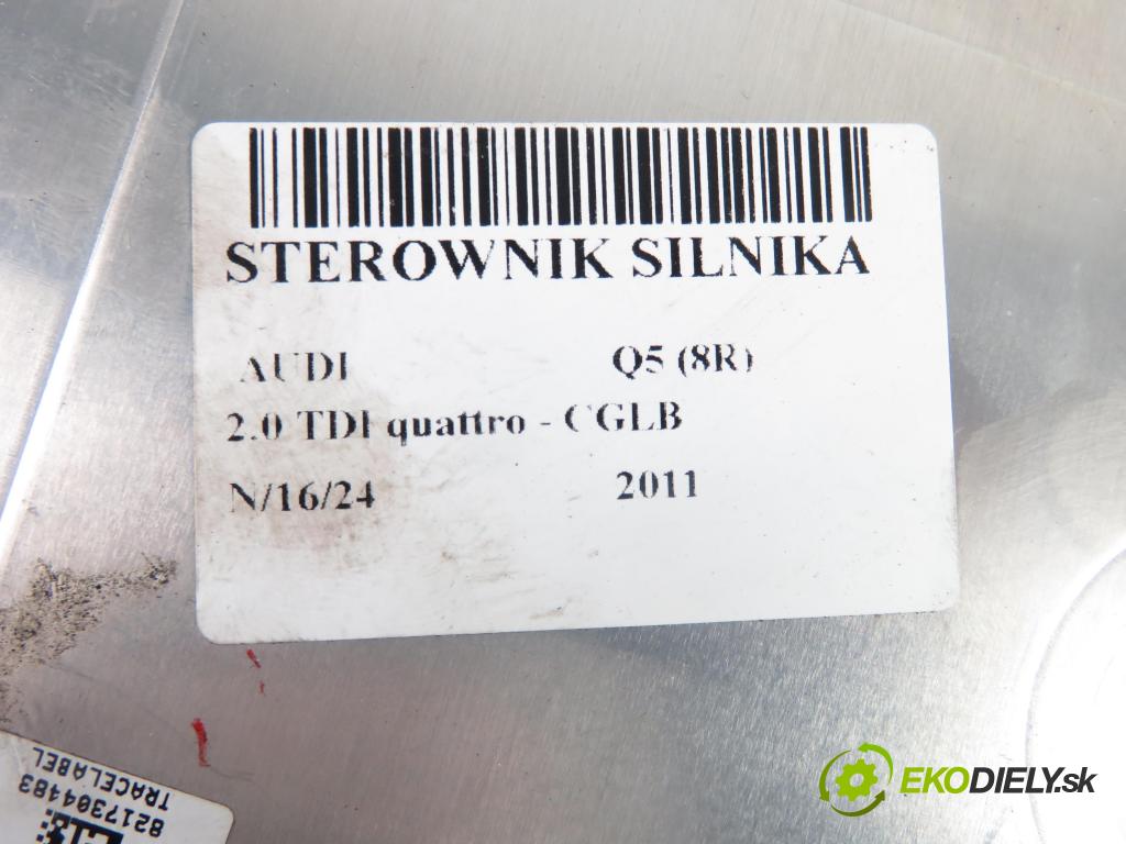 AUDI Q5 (8R) SUV 2011 125,00 2.0 TDI quattro - CGLB 1968,00 Riadiaca jednotka Motor 03L906018DL ; 0281017177